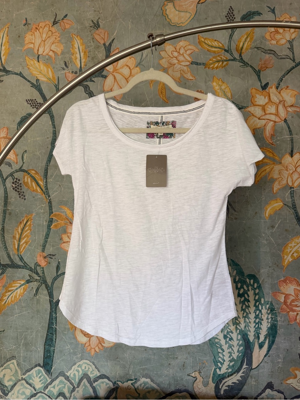 Anthropologie PURE + GOOD White Tee NWT | Soft Basic Tee XS